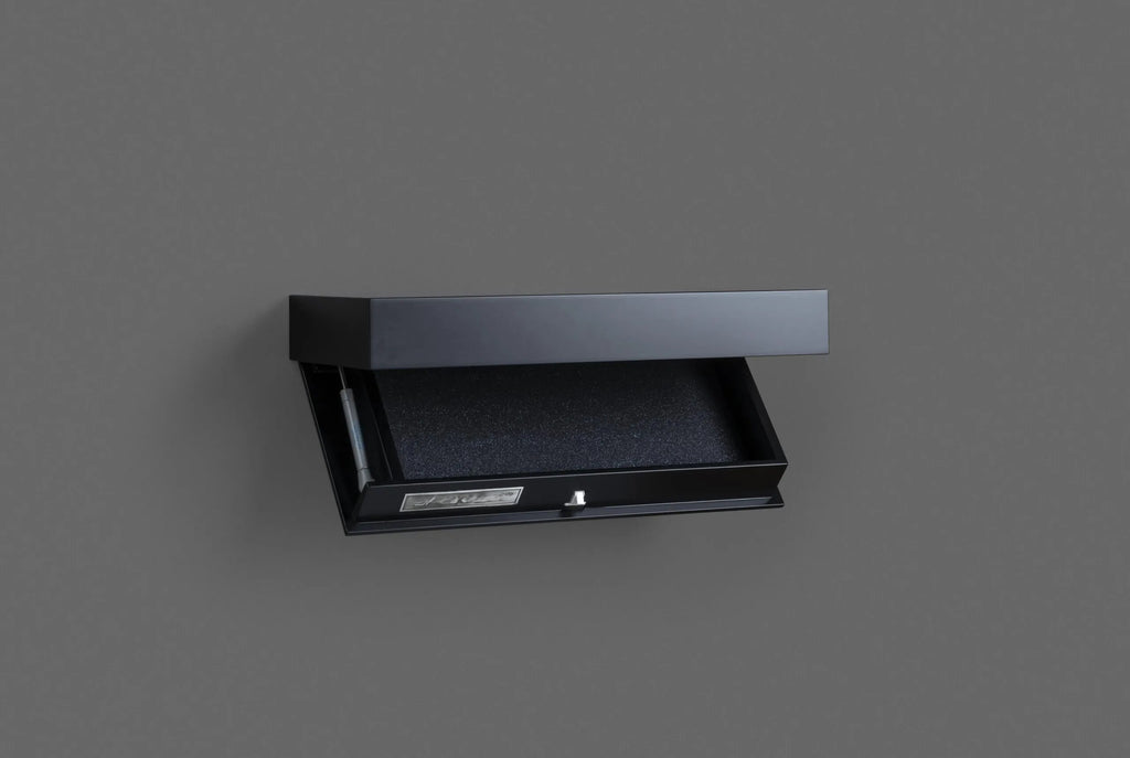 SecretShelf - Floating Wall-Mounted Shelf with Hidden Storage Safe Compartment