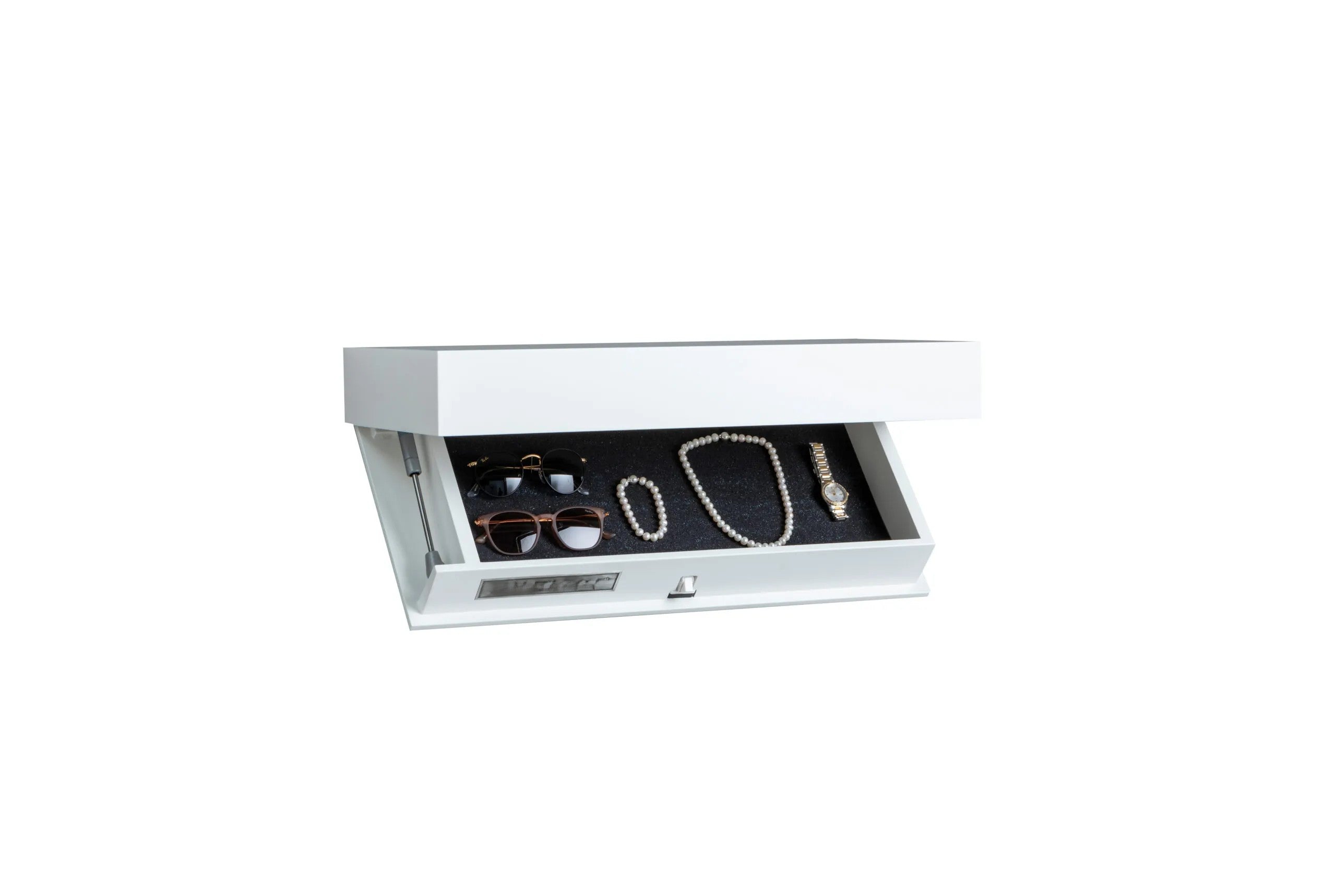 SecretShelf - Floating Wall-Mounted Shelf with Hidden Storage Safe Compartment
